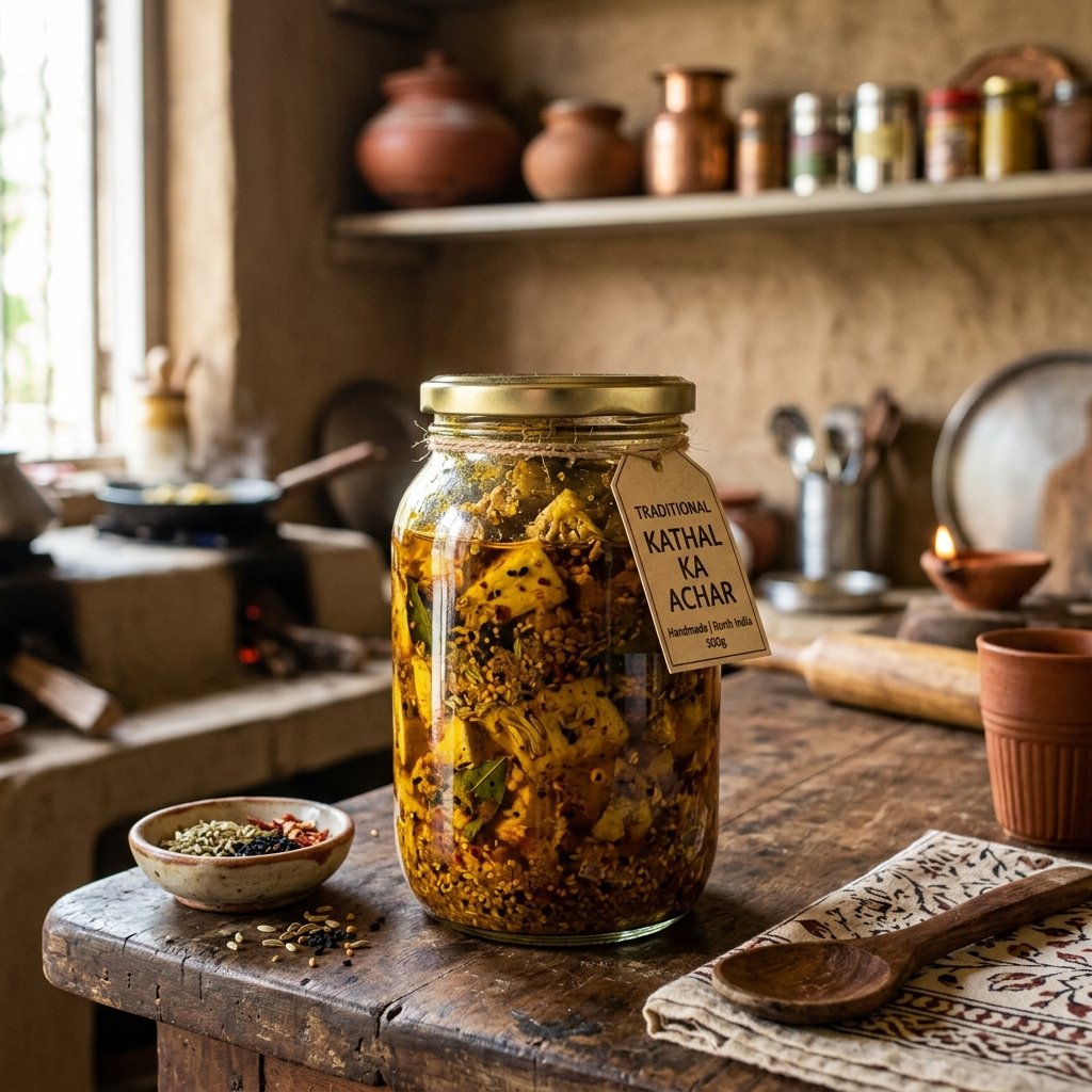Jackfruit Pickle (Kathal Ka Achar)